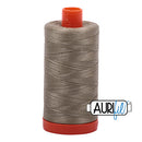 Aurifil Mako 50wt Cotton 1300 m (1422 yd.) spool - 2900 Light Kakhy Green<br>