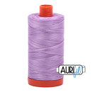 Aurifil Mako 50wt Cotton 1300 m (1422 yd.) spool - 3840 French Lilac<br>