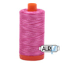 Aurifil Mako 50wt Cotton 1300 m (1422 yd.) spool - 4660 Pink Taffy<br>