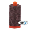 Aurifil Mako 50wt Cotton 1300 m (1422 yd.) spool - 4671 Mocha Mousse<br>