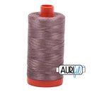 Aurifil Mako 50wt Cotton 1300 m (1422 yd.) spool - 6731 Tiramisu<br>