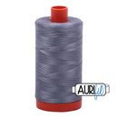 Aurifil Mako 50wt Cotton 1300 m (1422 yd.) spool - 6734 Swallow<br>