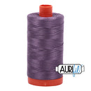 Aurifil Mako 50wt Cotton 1300 m (1422 yd.) spool - 6735 Plumtastic<br>