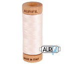 Aurifil Mako 80wt Cotton 274 m (300 yd.) spool - 2405 Oyster