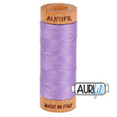 Aurifil Mako 80wt Cotton 274 m (300 yd.) spool - 2520 Violet