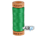 Aurifil Mako 80wt Cotton 274 m (300 yd.) spool - 2870 Green