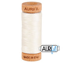 Aurifil Mako 80wt Cotton 274 m (300 yd.) spool - 6722 Sea Bisquit