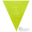 Large Simple Wedge Template for 10" Squares