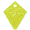 Mini Periwinkle (Wacky Web) Template for 2.5" Squares