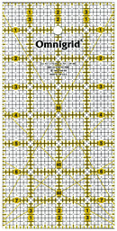 Omnigrid 4 Inch X 8 Inch Ruler