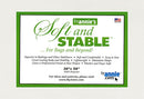 Soft and Stable White Stabilizer - 36" X 58"