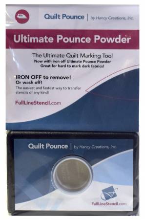Quilt Pounce Ultimate Stencil Marking Pad with Iron Off Chalk