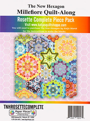The New Hexagon Millefiore Complete Paper Piece Pack