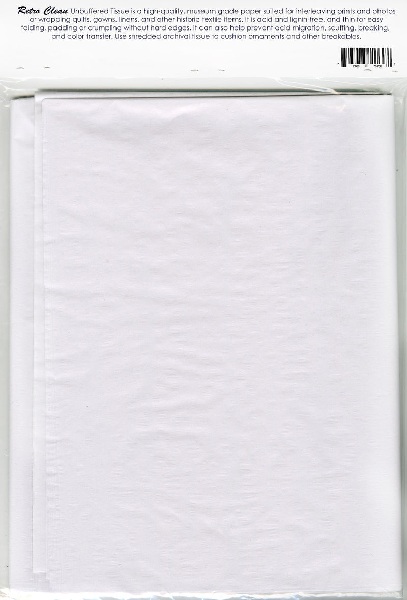 Retro Clean Archival Tissue Paper - Unbuffered