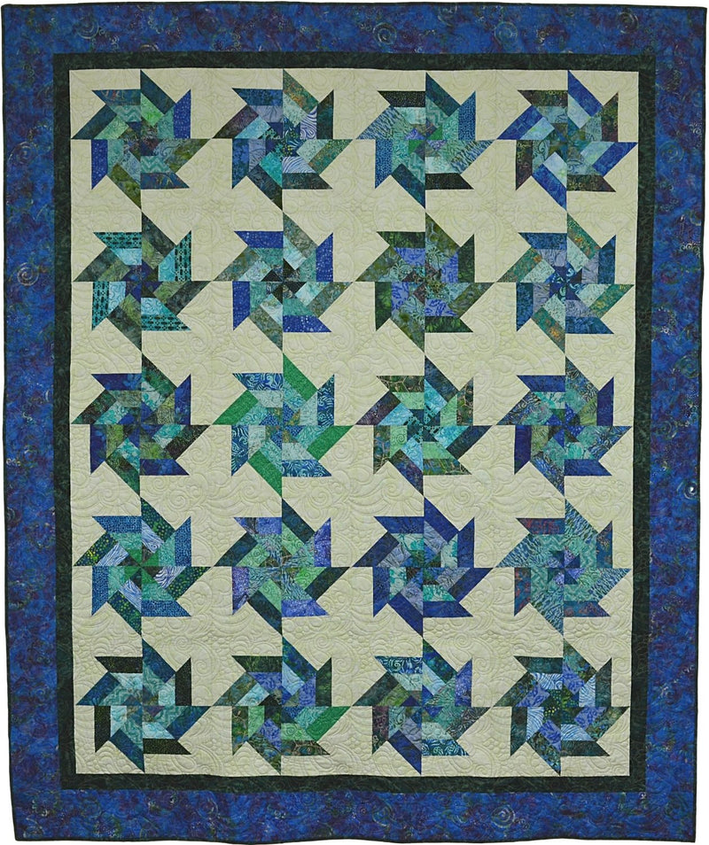 Spinning Quilt from Strip Therapy 6