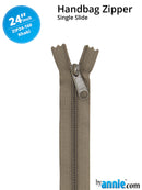 24 Inch Single Slide Nylon Coil Zipper