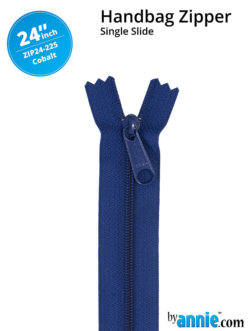 Handbag Zipper 24in Navy Handbag Zipper 24in Navy