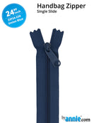 24 Inch Single Slide Nylon Coil Zipper