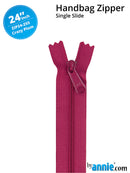 24 Inch Single Slide Nylon Coil Zipper