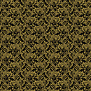 A Festive Medley 6872M-12 Festive Scroll Black by Jackie Robinson for Benartex