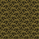 A Festive Medley 6872M-12 Festive Scroll Black by Jackie Robinson for Benartex