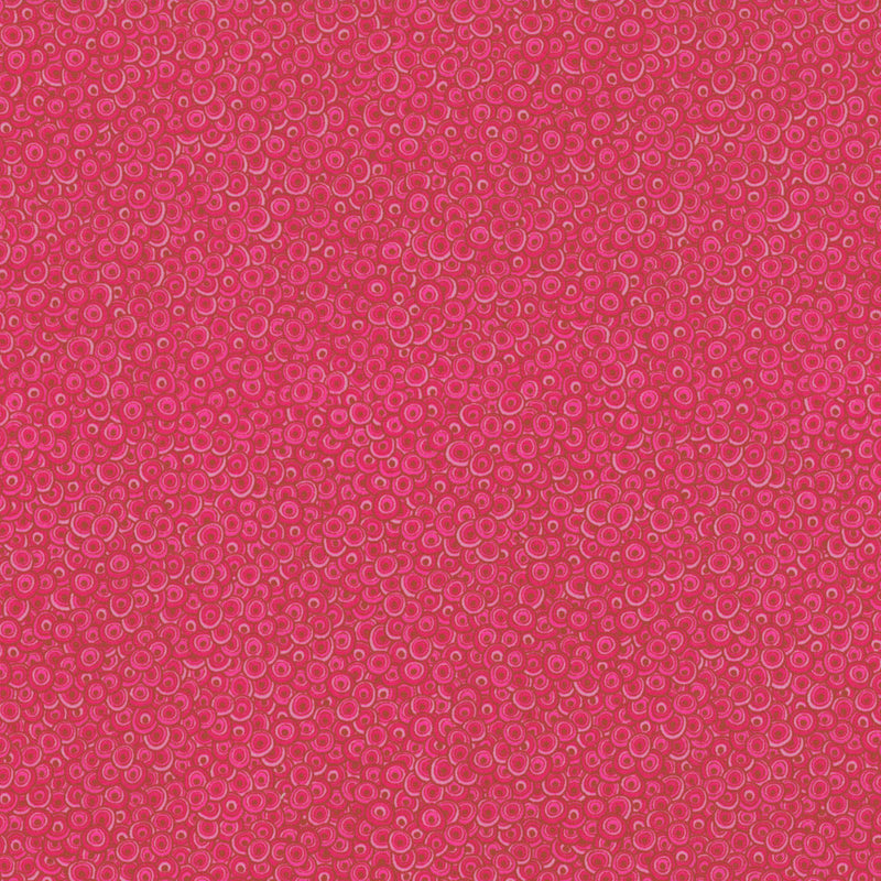 Basically Patrick 2627-006 Bright Pink Millefiori Patrick Lose for RJR Fabrics