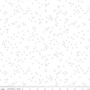 Blossom On White SC730-SILVER Silver Sparkle by Christopher Thompson for Riley Blake Designs