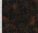 Cleo CLEO-CM1888 BLACK Golden Tiny Dots by Chong-A Hwang for Timeless Treasures
