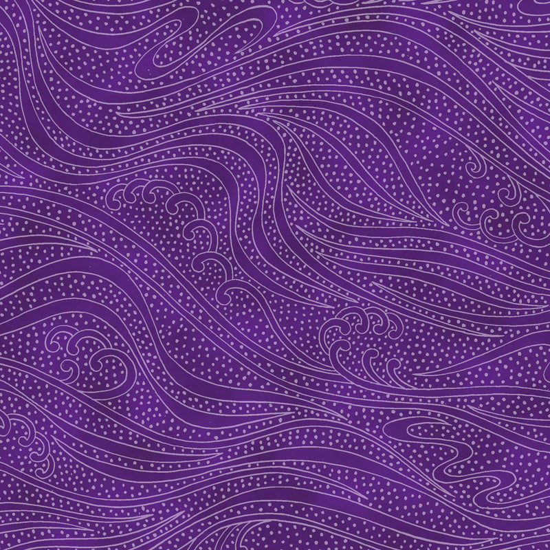 Color Movement 1MV-2 Amethyst by Kona Bay for In The Beginning Fabrics