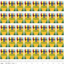 Colorfully Creative Crayola C5402-WHITE Crayola Box Riley Blake Designs