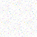 Confetti RJ1410-MW2 Multi on White RJR Fabrics