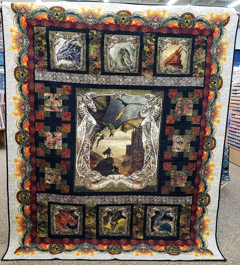 Dragons The Ancients Quilt Kit