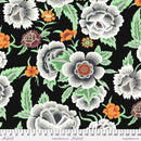 Embroidered Shawl PWGP106.BLACK by Kaffe Fassett for Free Spirit