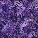 Floral Wonders Batik 712101470 Protea Flower Blurple by Island Batik