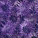 Floral Wonders Batik 712101470 Protea Flower Blurple by Island Batik