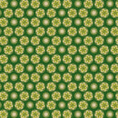 Green Thumb A-597-G Basil Starfruit by Edyta Sitar for Andover Fabrics