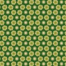 Green Thumb A-597-G Basil Starfruit by Edyta Sitar for Andover Fabrics