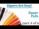 24 Inch Single Slide Nylon Coil Zipper