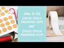 Cross Stitch Finishing Dots - 3/4 Inch