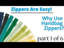 24 Inch Single Slide Nylon Coil Zipper