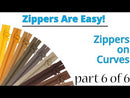 Zippers by the Yard - Buttercup
