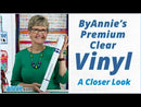 Premium Clear Vinyl - 16 x 54 Inch Roll