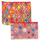 Kaffe Fassett's Fabulous Florals Eco Pouch - Set of 2