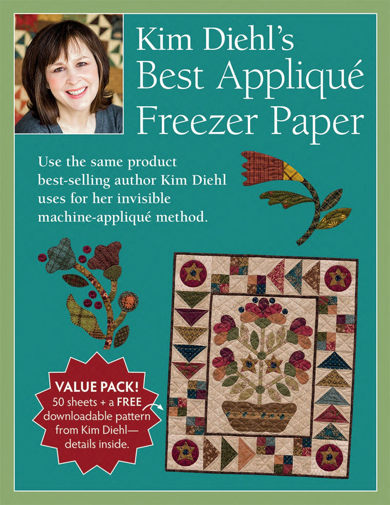 Kim Diehl's Best Appliqué Freezer Paper - 50 Sheets