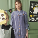 Knit Corduroy KC208 Country Blue 65% Cotton 30% Polyester 5% Elastane 59" wide Katia