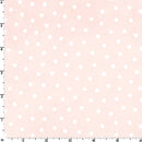 Little Lambies Woollies Flannel MASF18506-PW Light Pink/White Polka Dots by Bonnie Sullivan for Maywood Studio