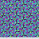 MagiCountry PWOB056.TURQUOISE Fronds by Odile Bailloeul for Free Spirit