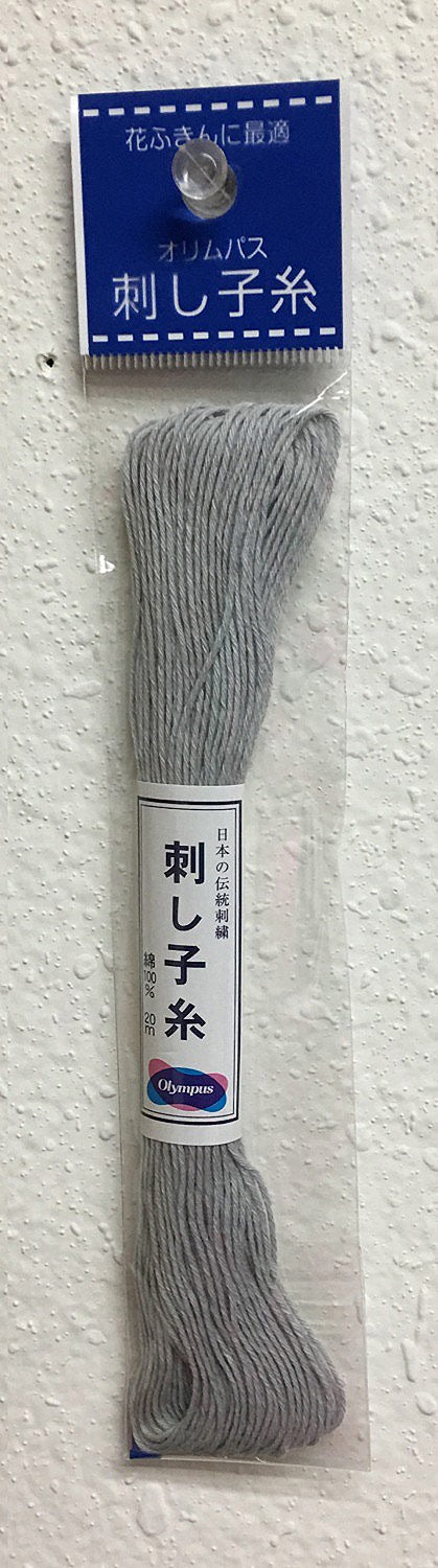 Olympus Sashiko 20 m - Gray skein