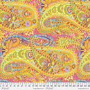 Paisley Jungle GP60.LIME by Kaffe Fassett for Free Spirit