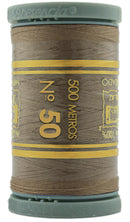 Presencia Cotton Sewing Thread 3-ply 50wt 500m Wheat 0211